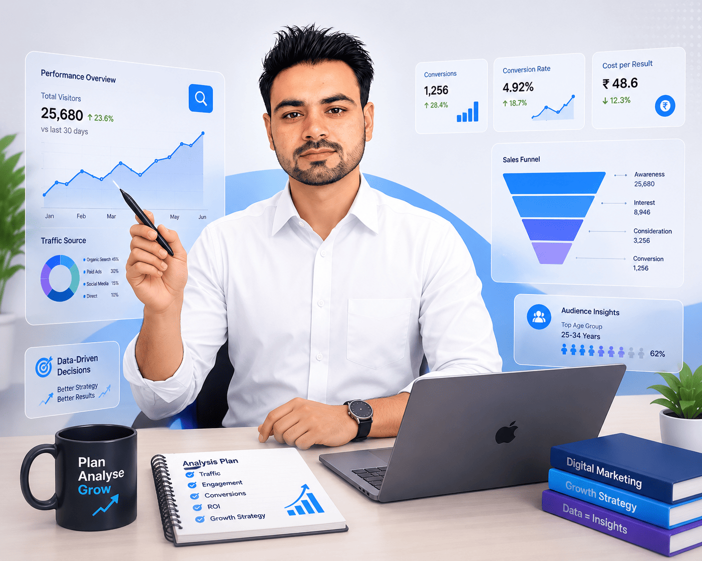 Data-driven analysis behind every strategy